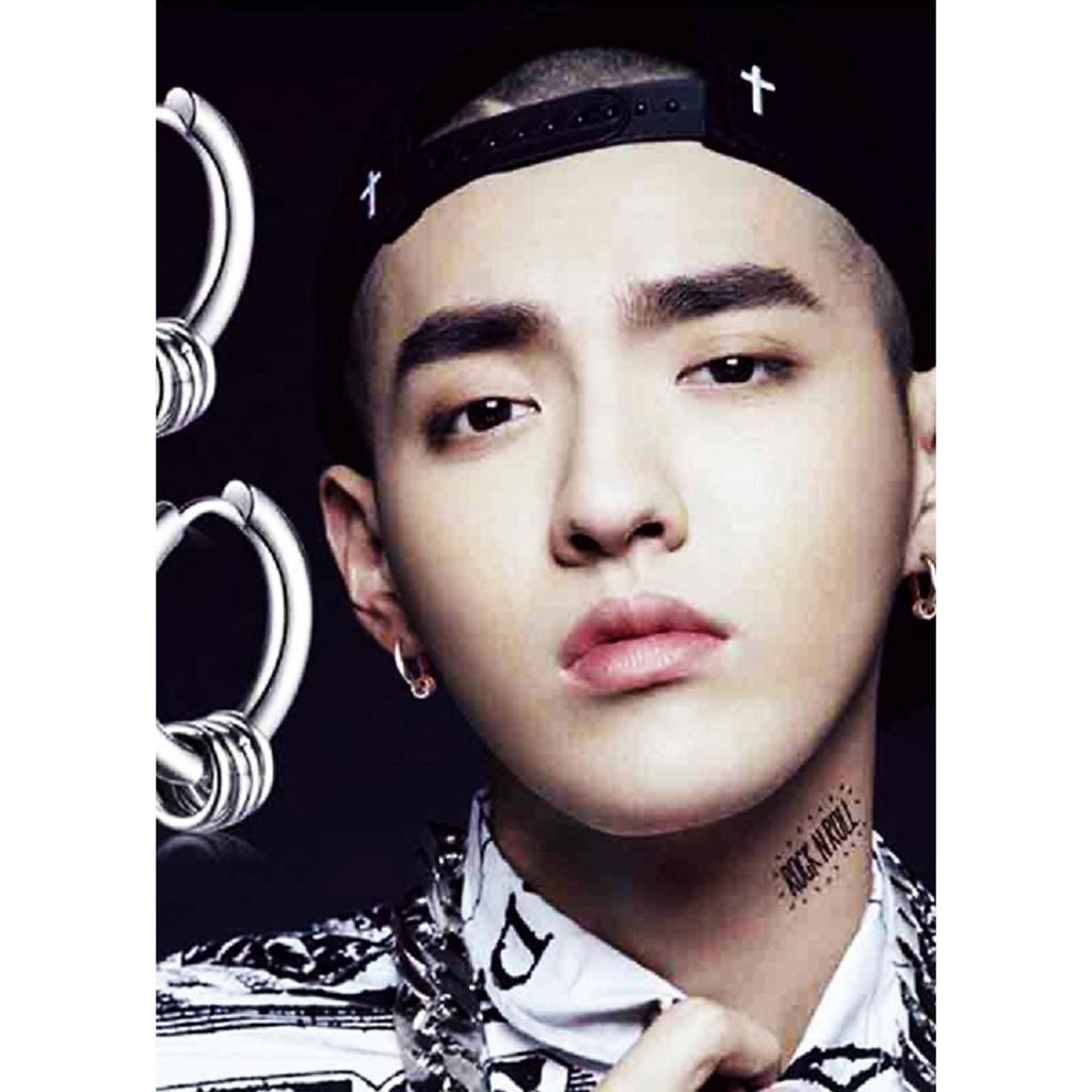Khuyên tai nam T.O.P Kpop cá tính