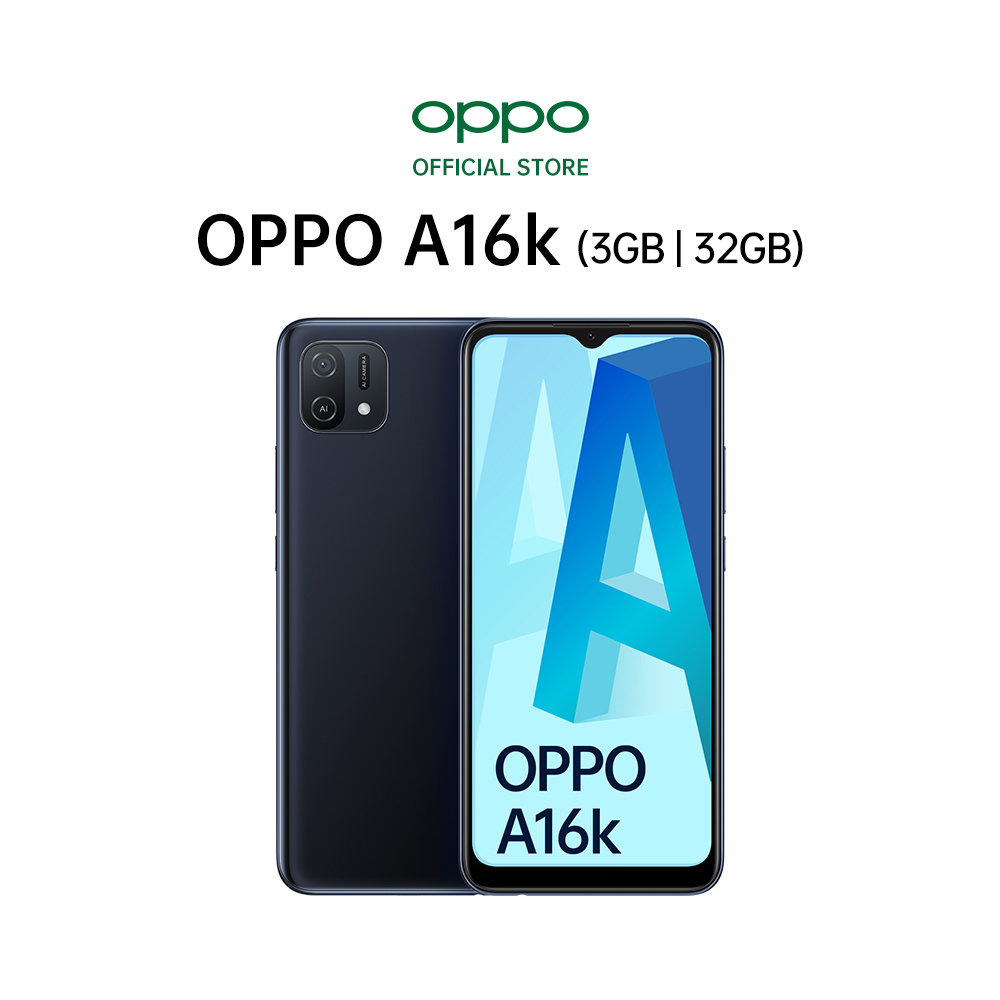 Điện Thoại Oppo A16k 3GB/32GB - Hàng Chính Hãng