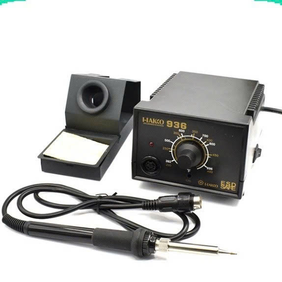 Mỏ Hàn Thiếc Hako 936 Bản Nâng Cấp: Tính Năng Chỉnh Nhiệt Lõi Đồng Tự Ngắt Hiện Đại