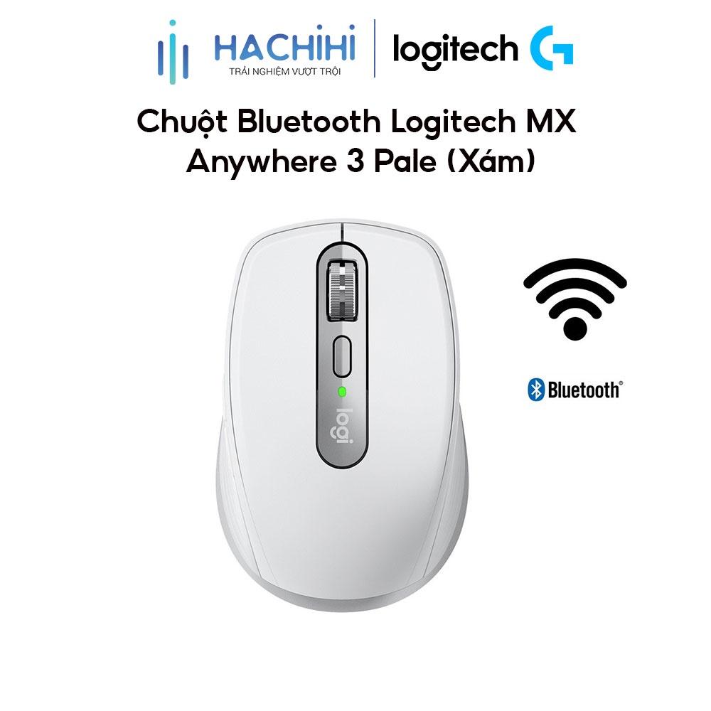 Chuột Bluetooth Logitech MX Anywhere 3 Pale (Xám) Hàng chính hãng