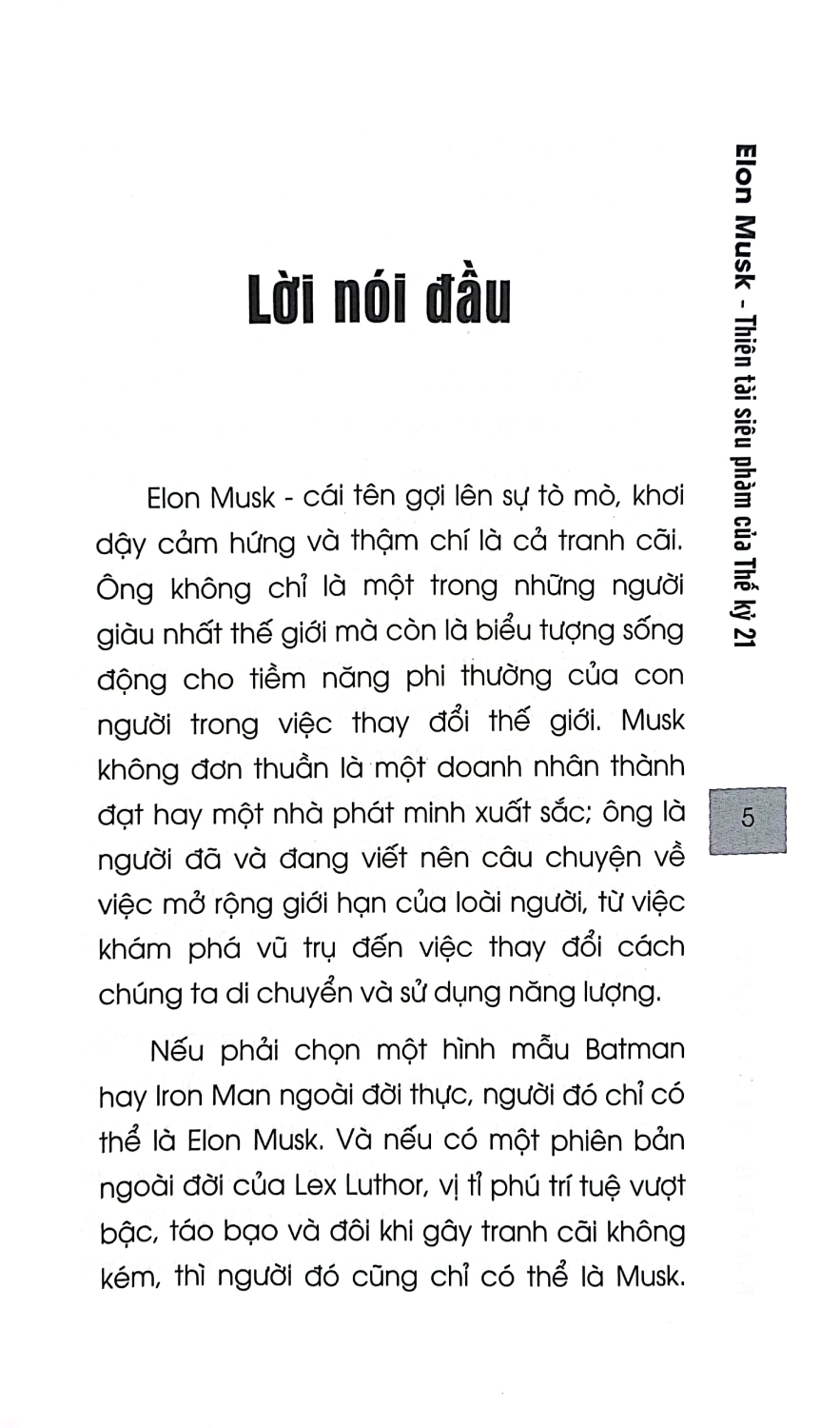 Elon Musk - Không Giới Hạn - Thiên Tài Siêu Phàm Của Thế Kỷ 21 (SB)