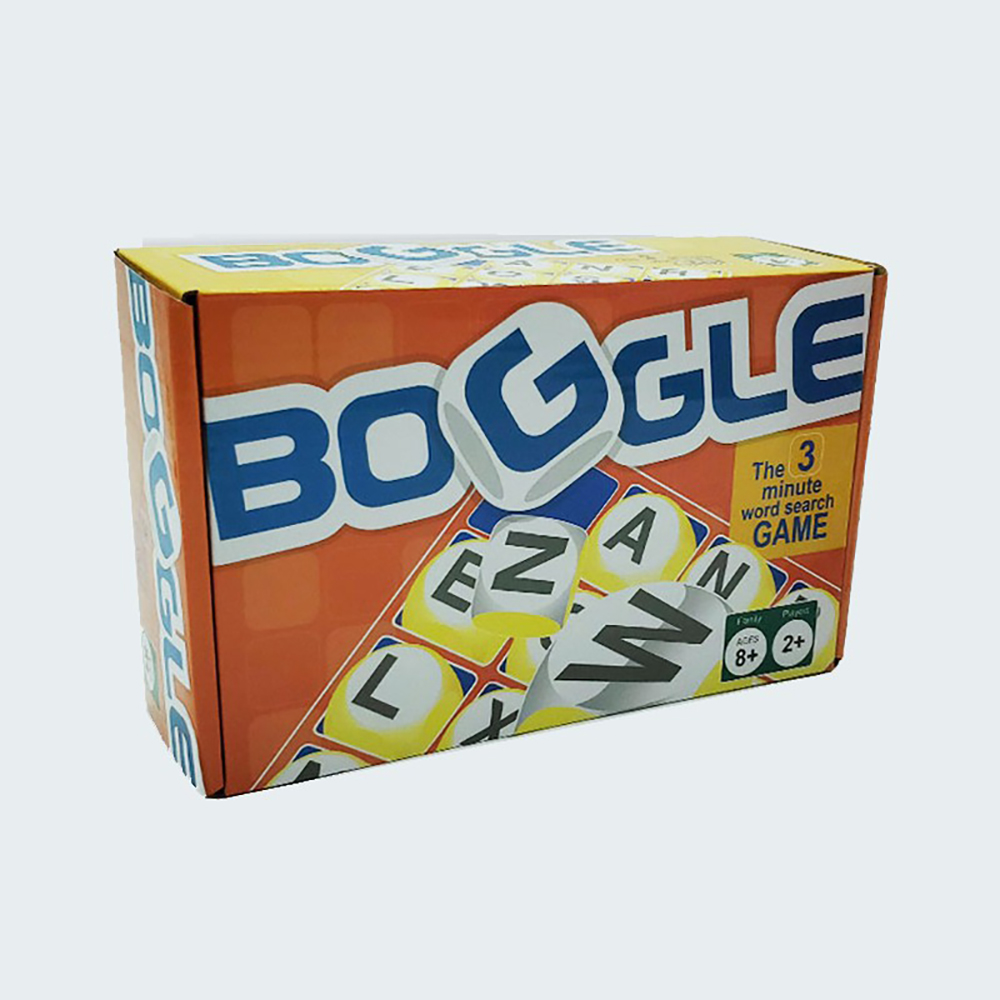 Set trò chơi xếp chữ Board Game Boggle 3 phút thú vị