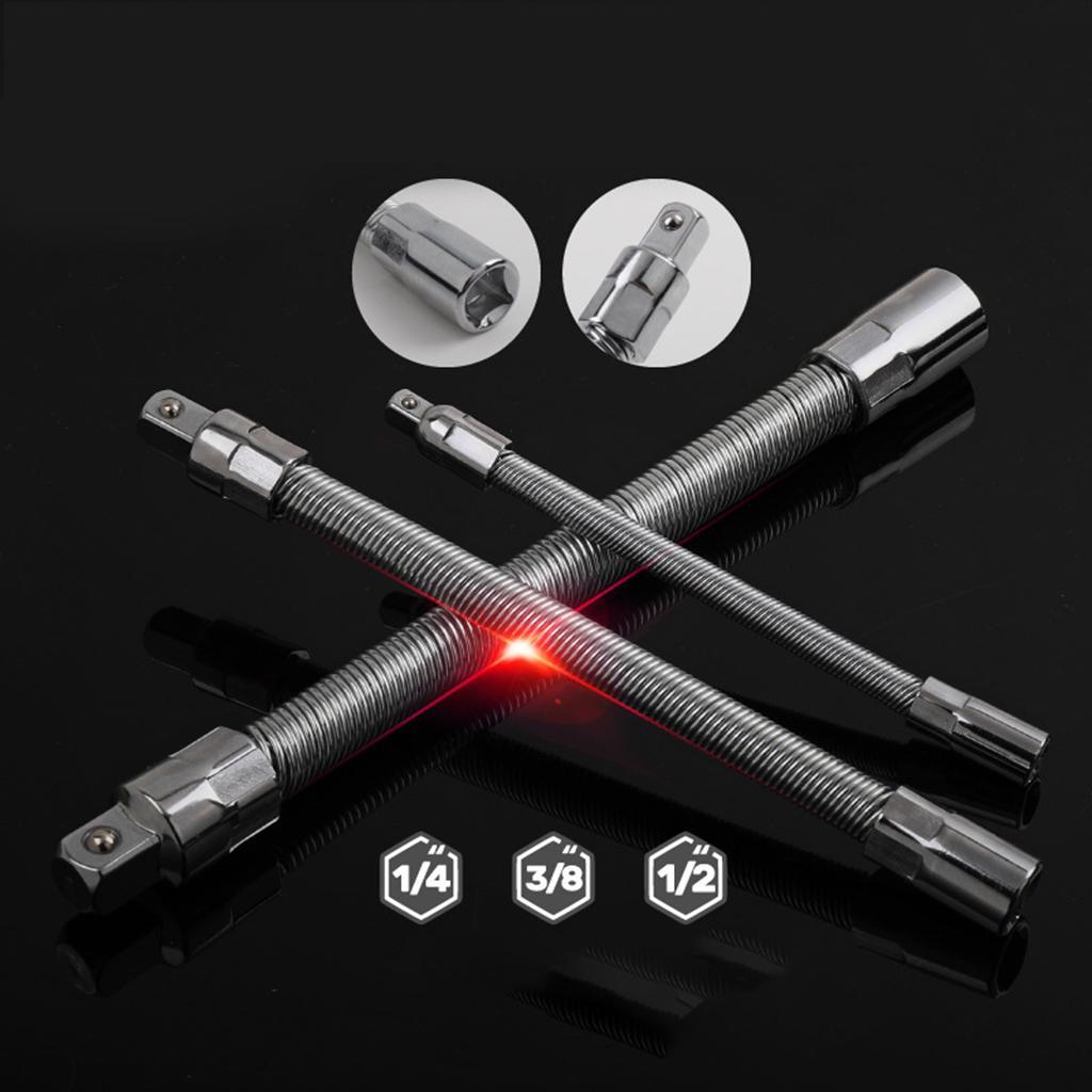 3 Pieces Connecting Tools 1/4 3/8 1/2 Socket Wrenches Drive Head