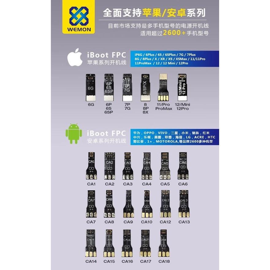 Dây cấp nguồn cho iPhone & Android Wemon S115 Pro