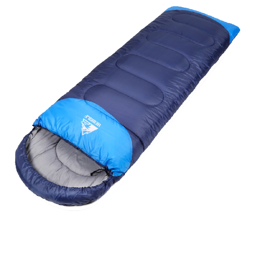 Túi ngủ đơn 1.8 kg Hewofl - 1357 dùng cắm trại, dã ngoại, du lịch, văn phòng, mùa thu đông