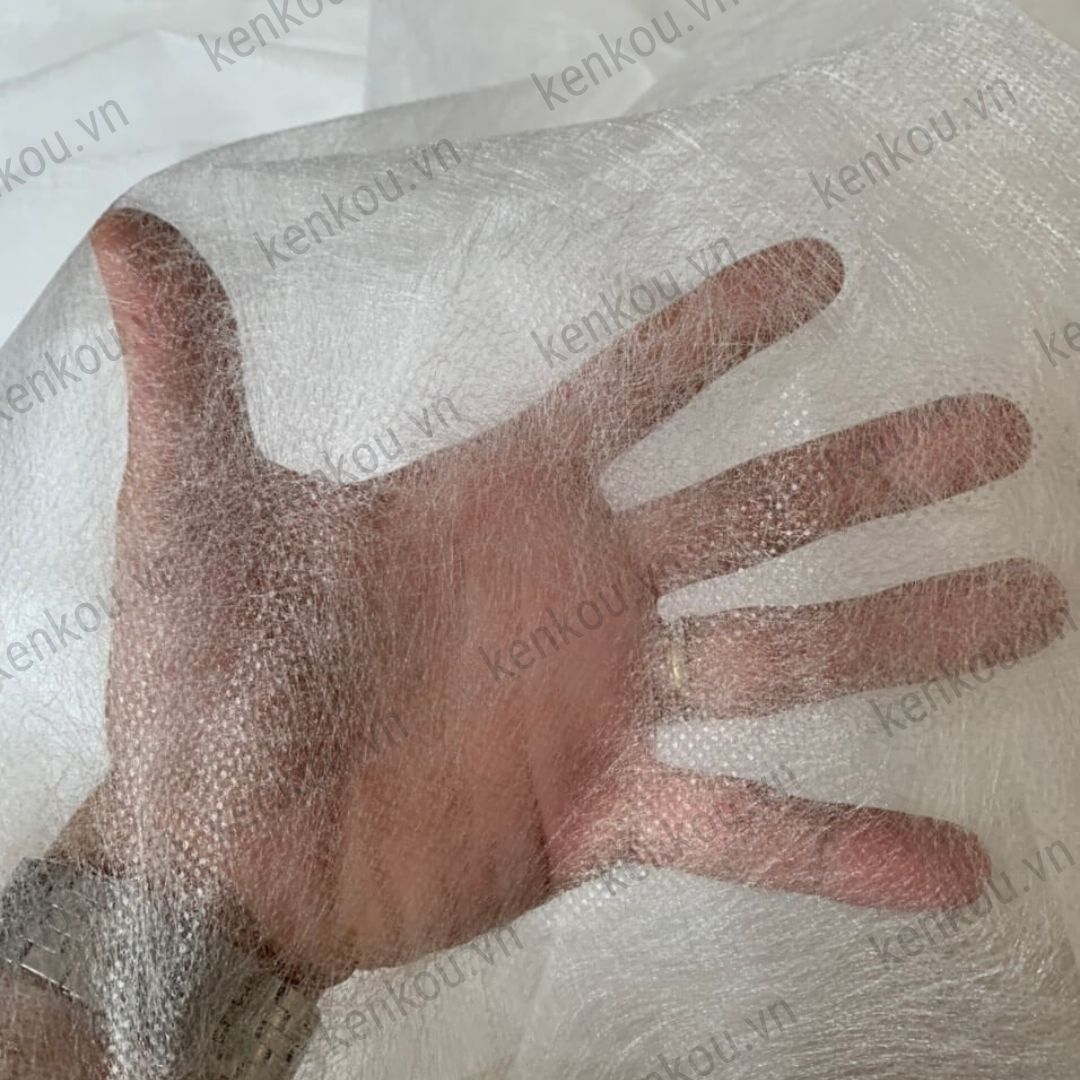 Màng phủ vải không dệt khổ 2.1m x dài 30m Passlite, Paopao Nhật Bản, ngăn sương, ngăn mưa, giữ ấm, thông thoáng