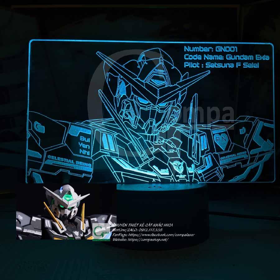 Đèn ngủ Gundam Exia GN001 AGND0201 16 MÀU TÙY CHỈNH