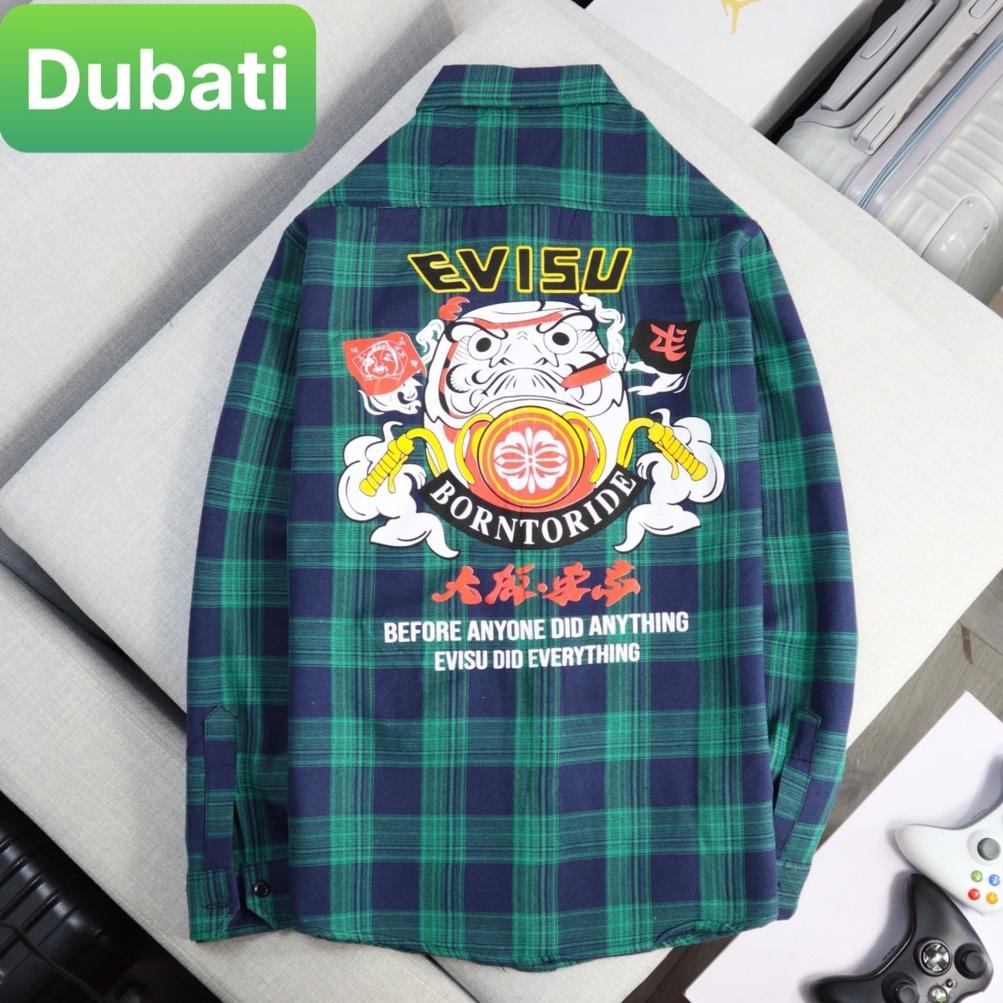 ÁO SƠ MI KATE LỤA NAM EVISU CHỐNG NHĂN HÀN QUỐC HOT TREND 2022 - DUBATI FASHION