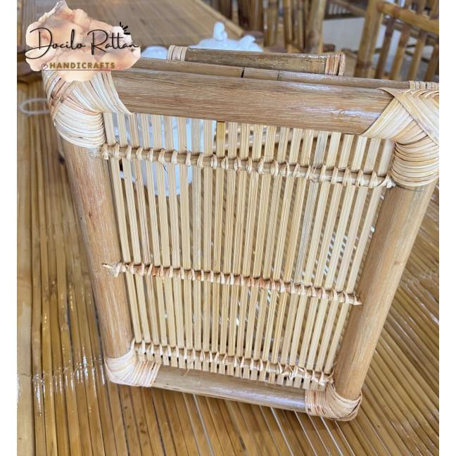 Khay tre đựng ấm chén trà- Khay đựng trà