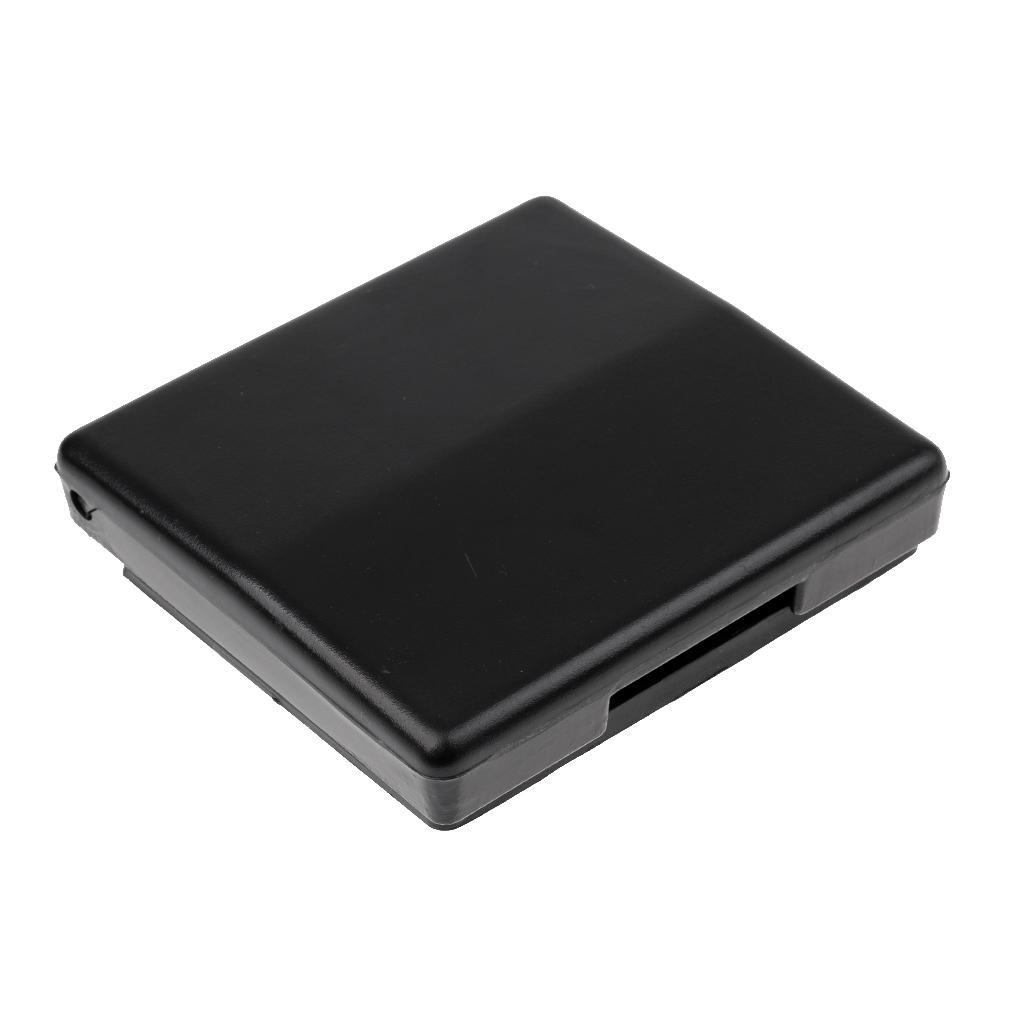 2 Pieces Folding Cup Drink Holder For Marine Boat Caravan Car RV Black White