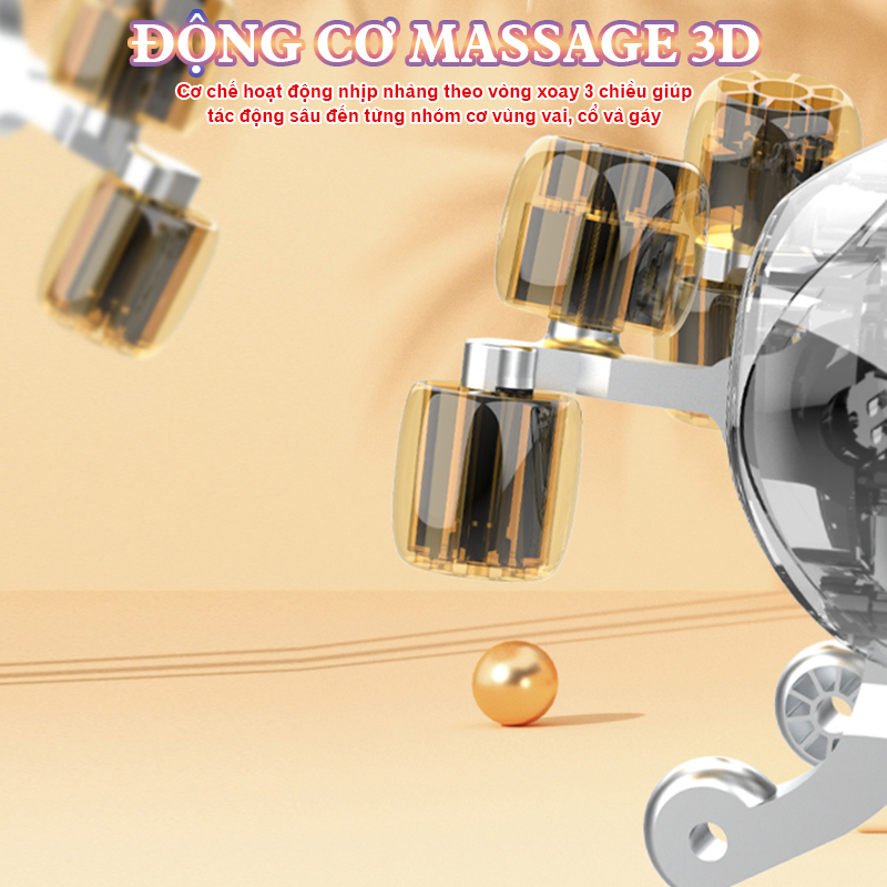 Máy massage cổ vai gáy Booster Boluojun ST-351