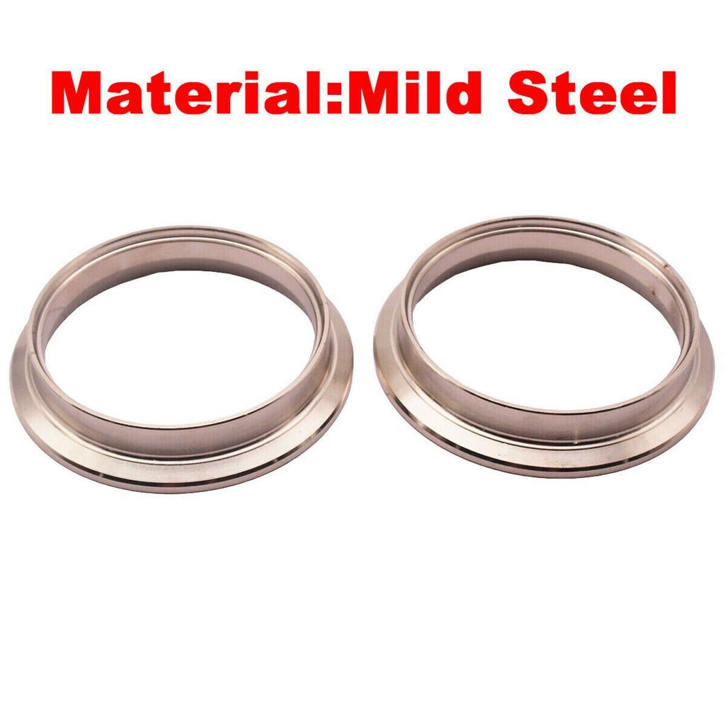 3.5 inch Stainless Steel Exhaust V Band Clamp Flange Kit Flange
