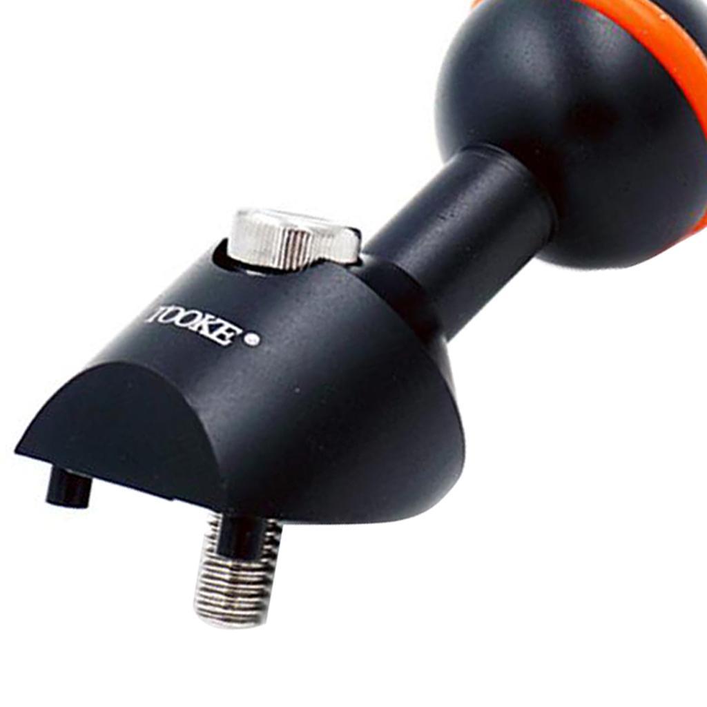 Underwater Photography Strobe Ball Joint Adapter Z330 Z240 Strobe, Scuba Diving Light Adapter Base