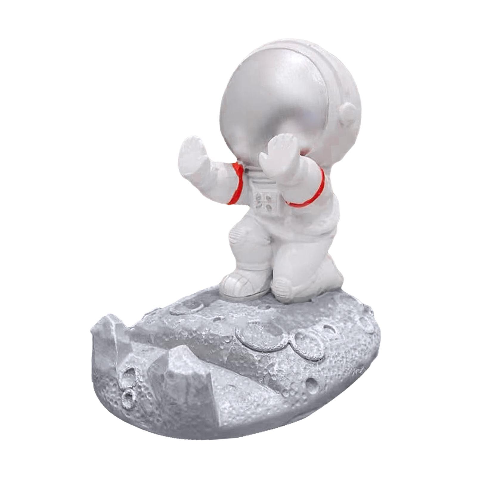 MagiDeal Universal Mobile Phone Holder Smartphone Resin Statue Decoration