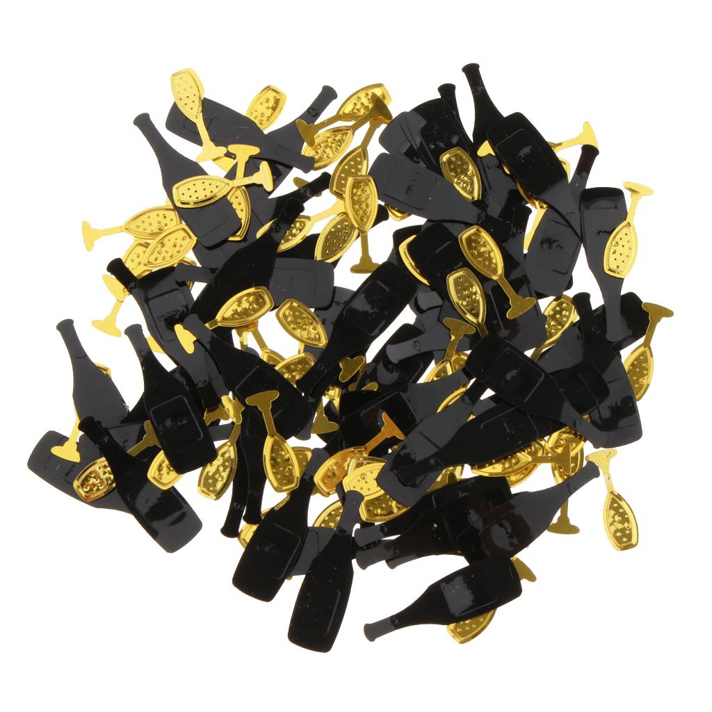 Congratulation Champagne Cup Scatter Table Confetti Party Decor