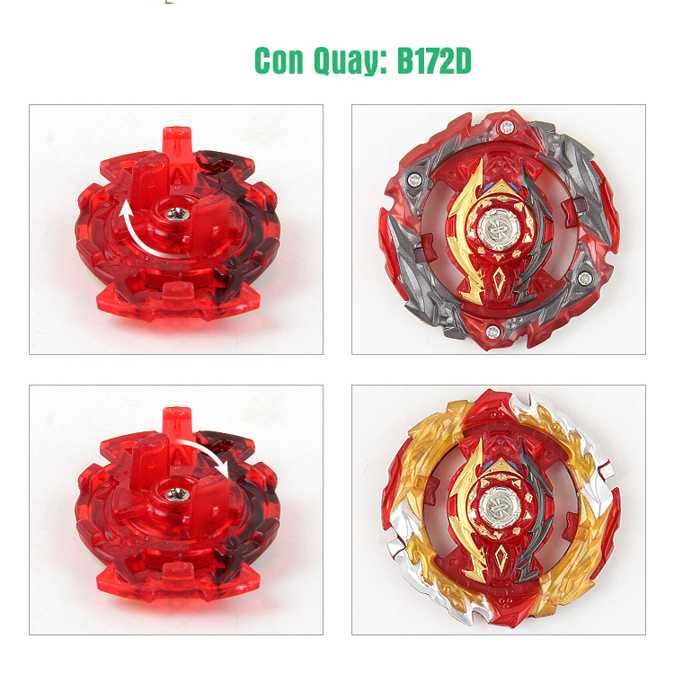 Đồ Chơi Con Quay B172 Kèm Bệ Phóng | Con Quay BEYBLADE B172