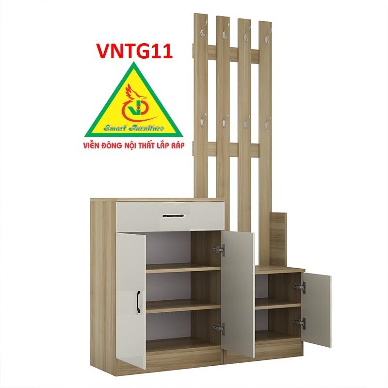 TỦ TRANG TRÍ KIÊM VÁCH NGĂN PHÒNG VNTG11_ Nội thất lắp ráp Viendong Adv