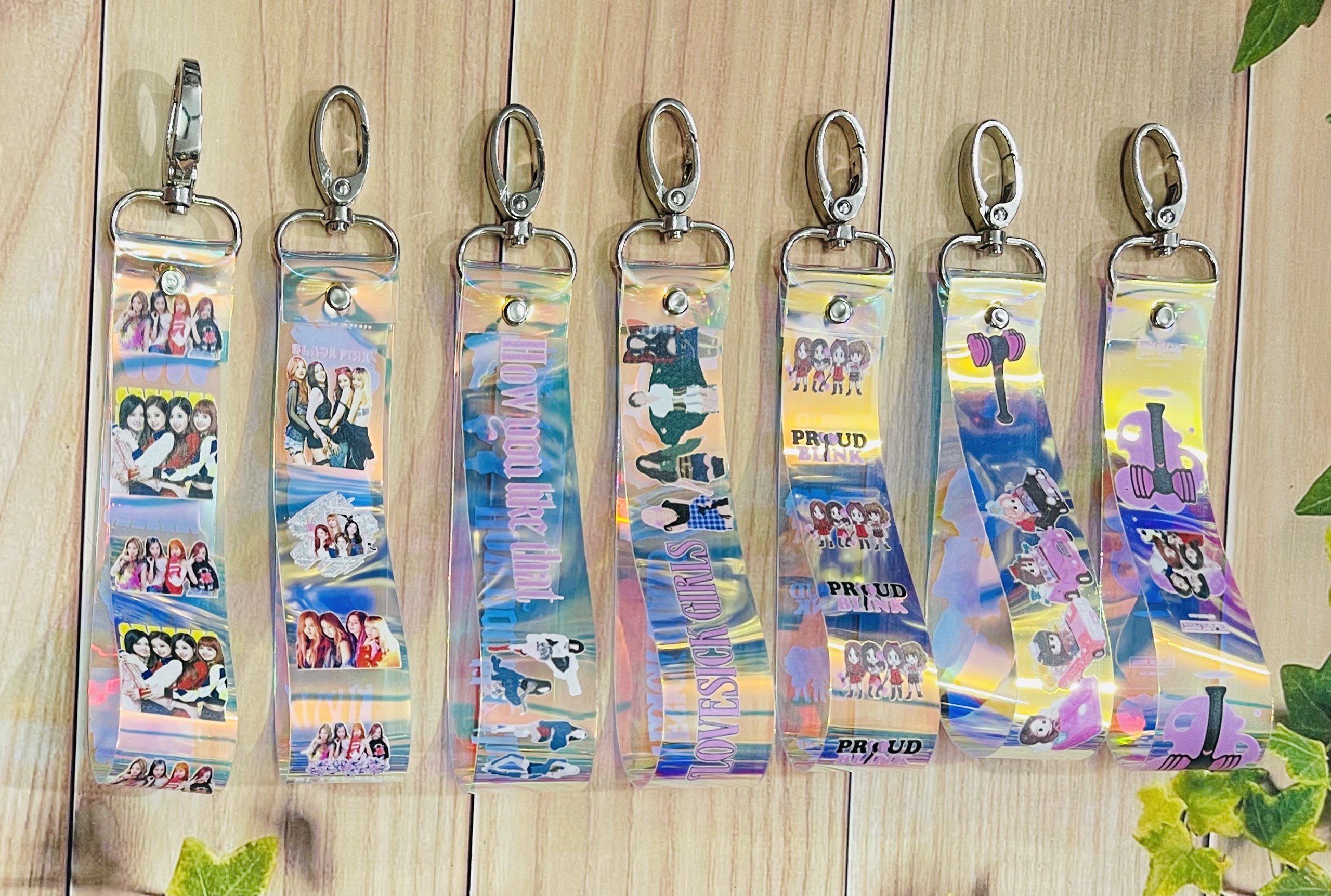 Móc khoá nametag hologram BLACKPINK