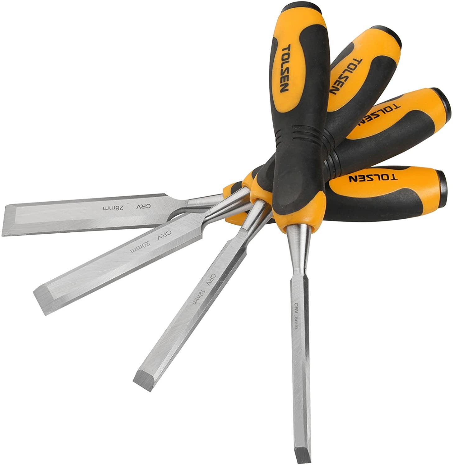BỘ 3 ĐỤC CÁN NHỰA 6,13,19,25mm TOLSEN 25384 - HÀNG CHÍNH HÃNG
