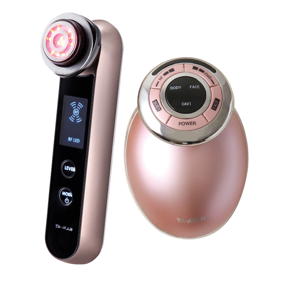 Combo Máy Làm Đẹp Da Ya-man RF Beauté Photo Plus HRF-10T + Máy Giảm Mỡ Toàn Thân Cavi Spa RF Core