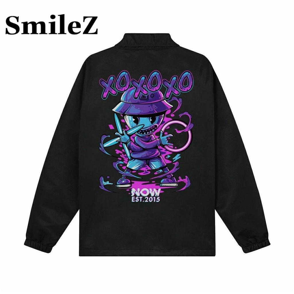 Áo khoác nam nữ Now SAIGON jacket unisex form rộng cổ bẻ dù Mero 2 lớp hàng mới bao đẹp TP0063