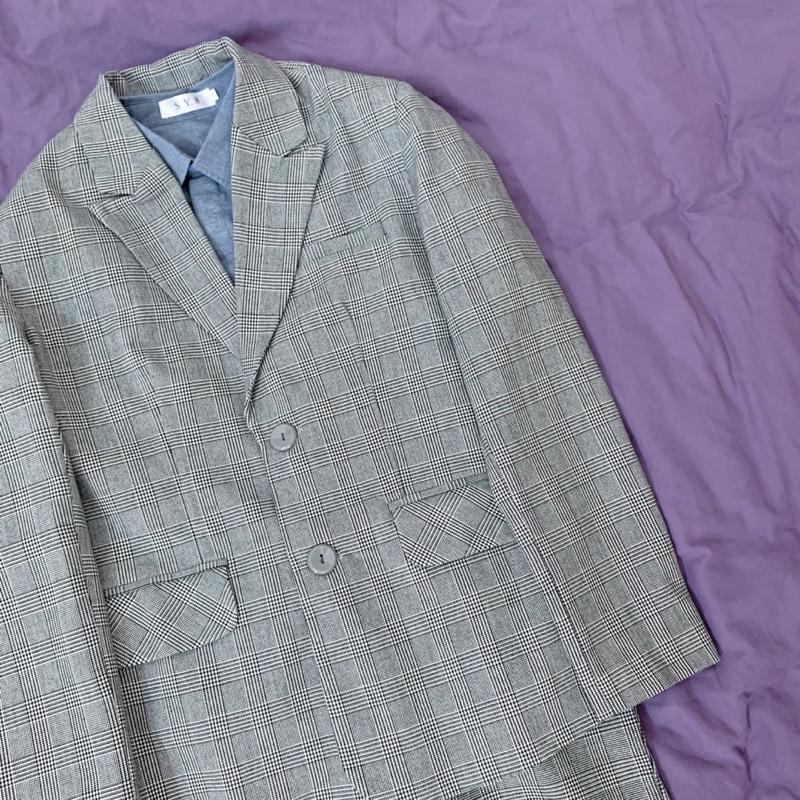 Short Suit - Set Suit Blazer quần short unisex