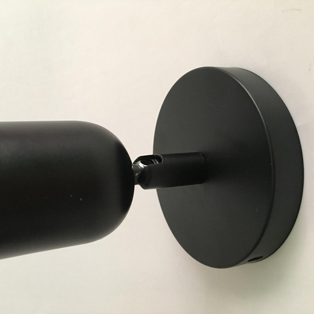Wall lamp Wall/Ceiling Light Decorative Adjustable Light Bulb Holder Black