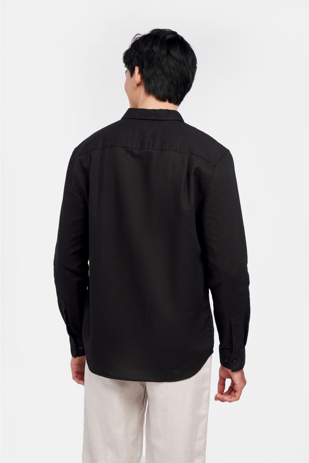 Áo sơ mi nam tay dài vải LINEN 4 màu 10S21SHL031CR1 | LASTORE MENSWEAR