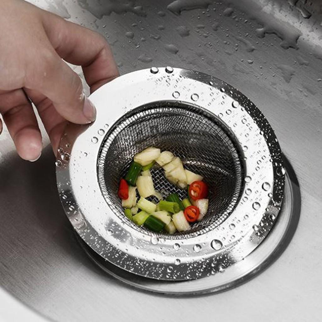 Tấm Lọc Rác Bồn Rửa Chén Cao Cấp Chất Liệu INOX - Lưới Lọc Rác Bồn Rửa Bát