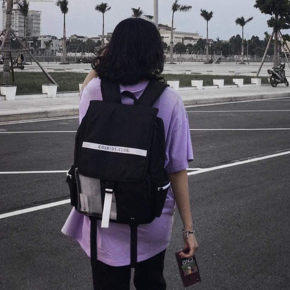 Balo Đi Học Thời Trang Colkids Club SS3 Màu Đen