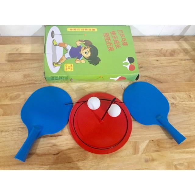 BÓNG BÀN PHẢN XẠ 2 LOẠI VỢT GỖ + VỢT THƯỜNG