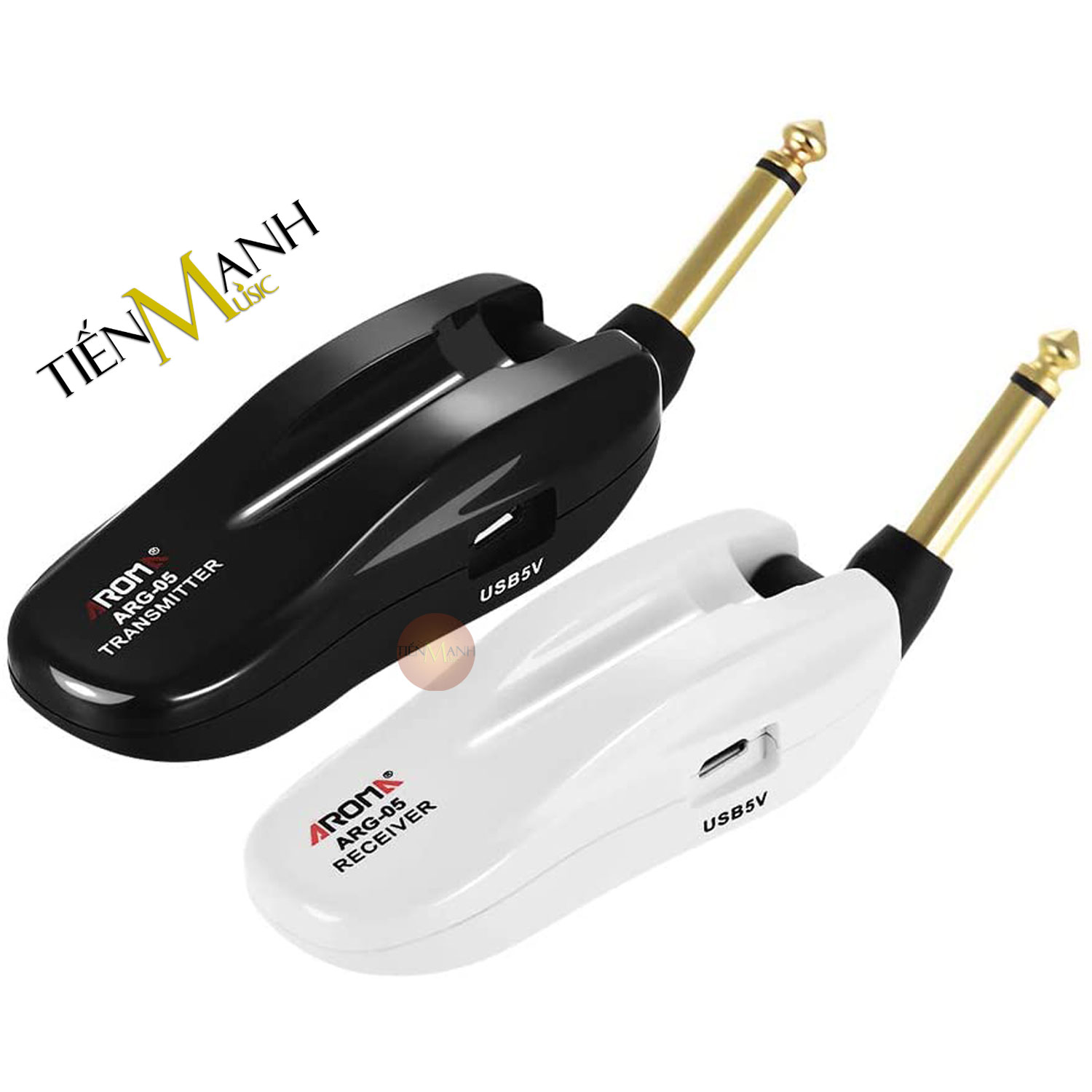 Aroma ARG-05 Bộ Thu Phát Tín Hiệu Không Dây ARG5 Wireless System - Pin sạc, Dùng cho Đàn Guitar và mọi loại Nhạc Cụ khác ARG05 Hàng Chính Hãng - Kèm Móng Gẩy DreamMaker