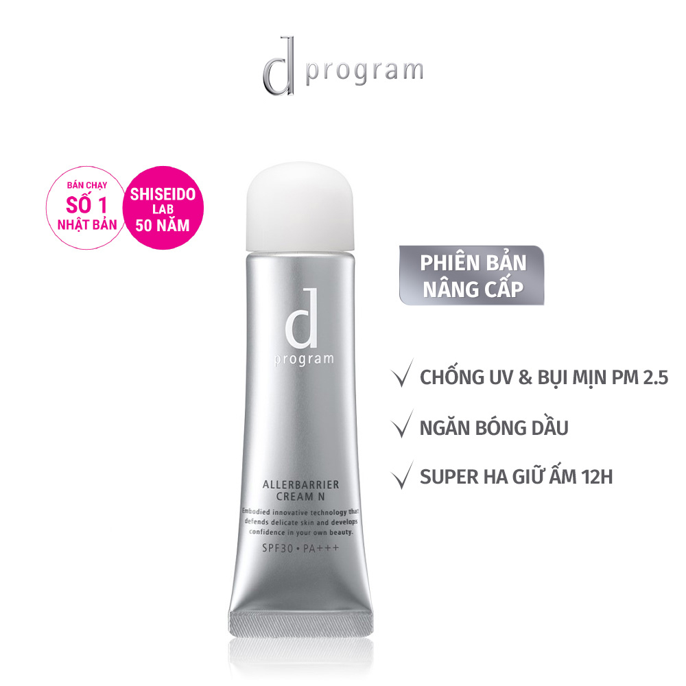 Kem Chống Nắng d program Dưỡng Da Allerbarrier Cream N SPF 30 PA+++ 35g