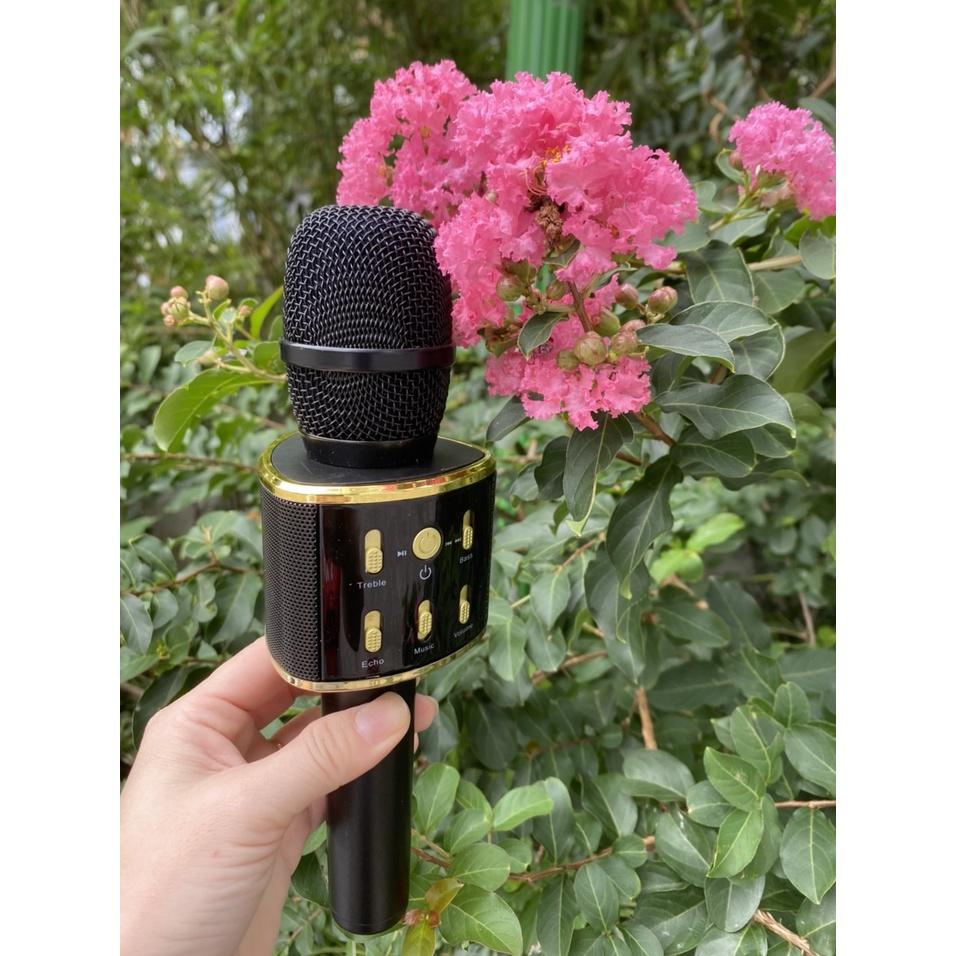 V9 Míc hát micro karaoke tuxun hãng 3 trong 1 kết nối Bluetooth