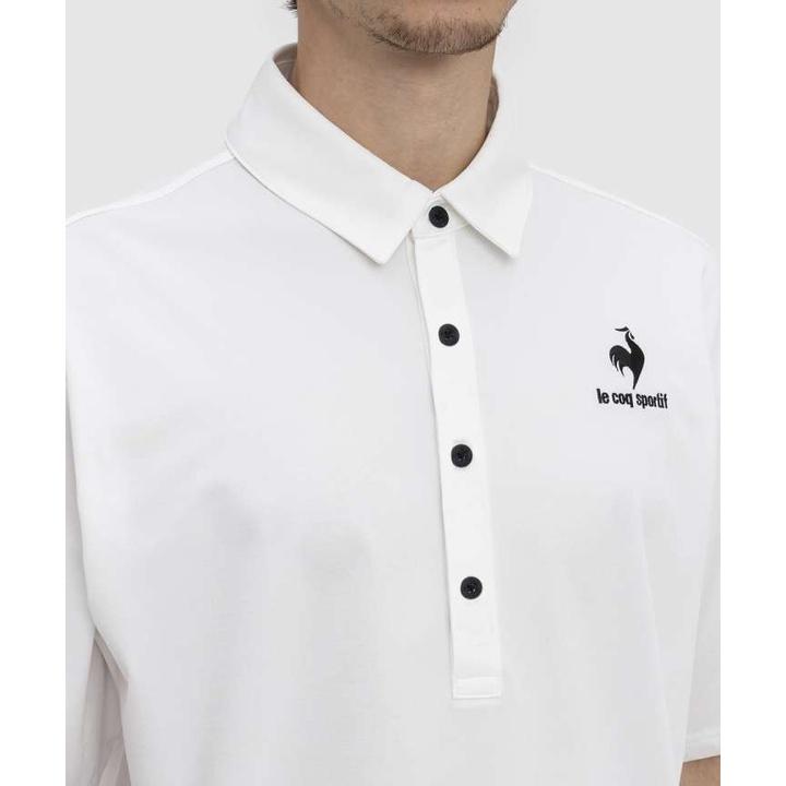 Áo Polo le coq sportif nam - QMMTJA42-WHT