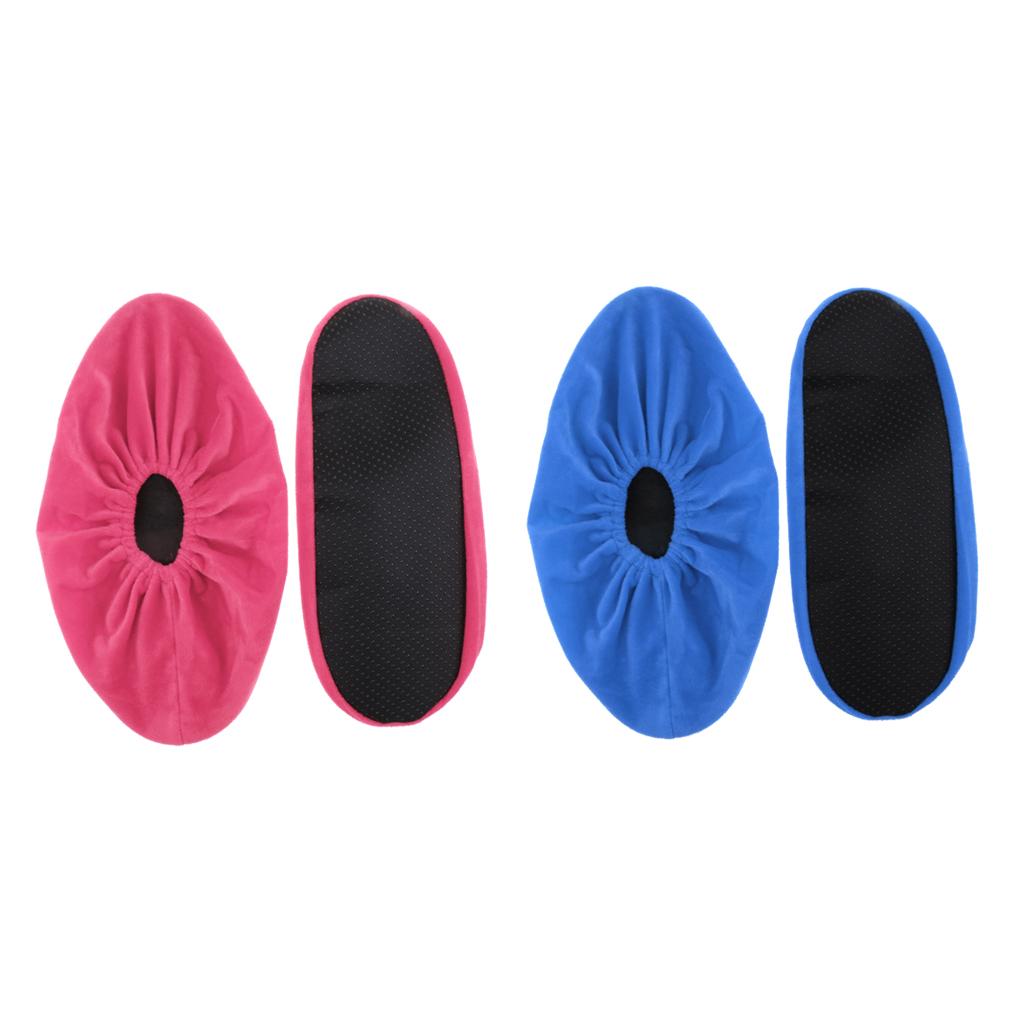 2 Pairs Premium Shoe Covers Waterproof Washable Reusable Non Slip Overshoes