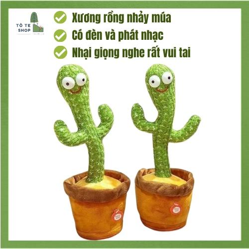 Xương Rồng Nhảy Múa, Xương Rồng Biết Nhại Tiếng Và Ghi Âm, Phiên Bản Trò Chơi Con Mực, Đồ chơi nhảy múa vui nhộn cho bé