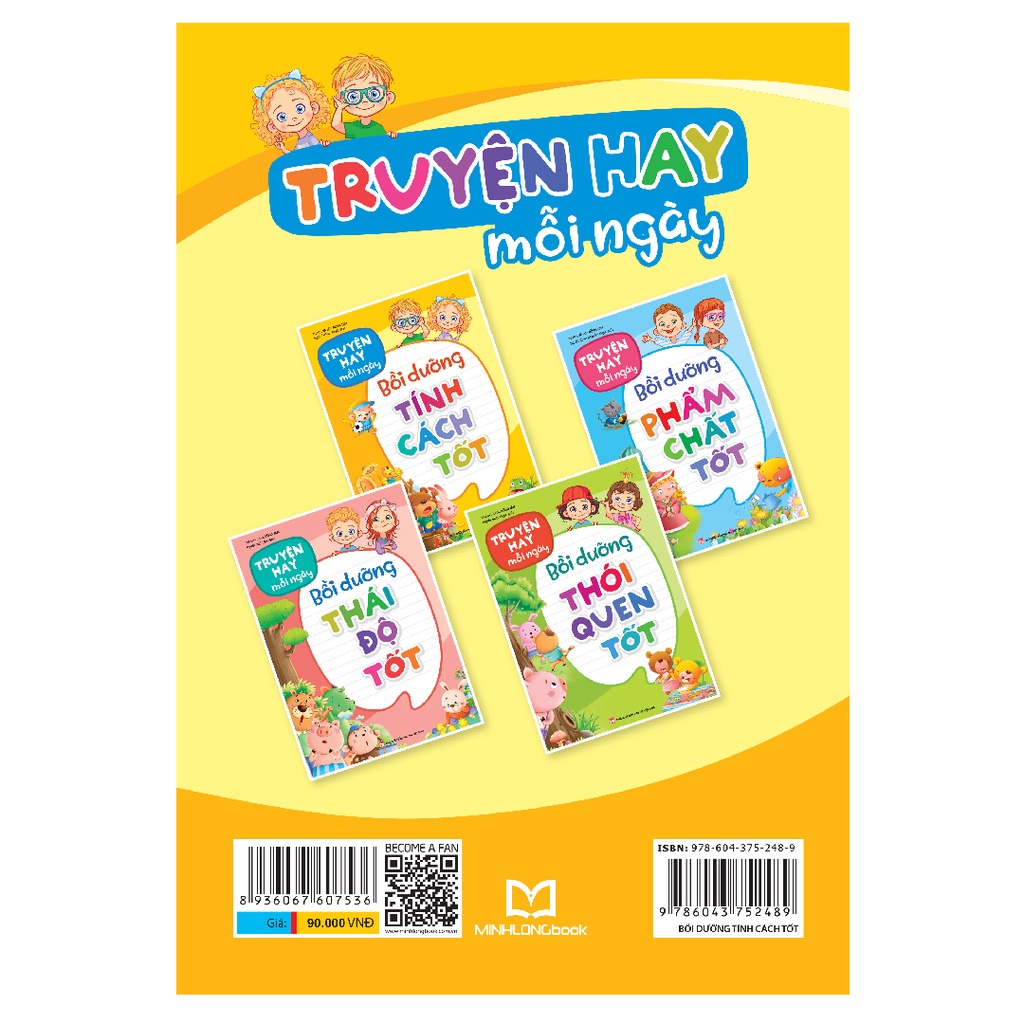 Sách - Truyện Hay Mỗi Ngày - Chủ đề Bồi Dưỡng Tính Cách Tốt