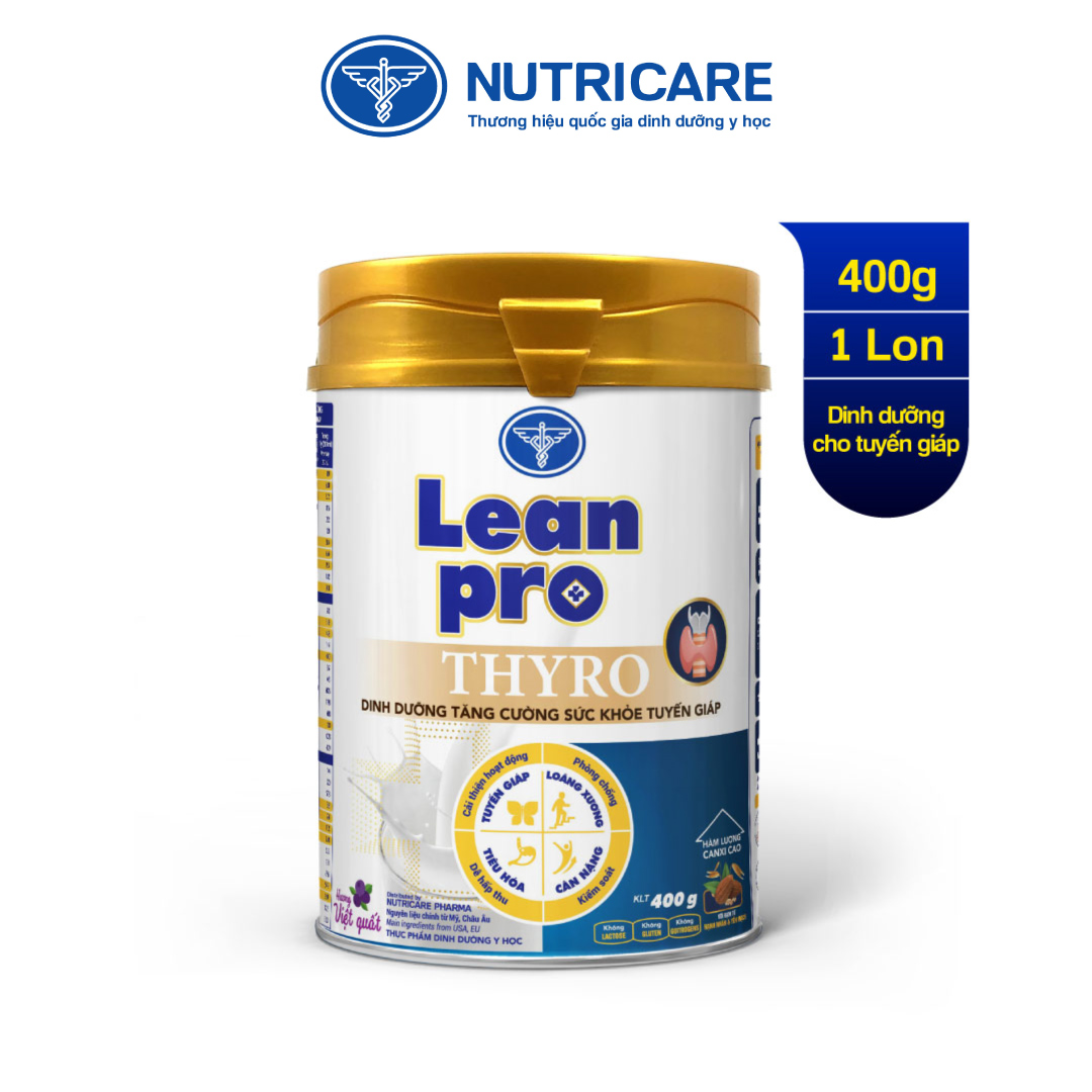 01 lon sữa Leanpro Hope 400g - Dinh dưỡng cho người bệnh ung thư, suy mòn