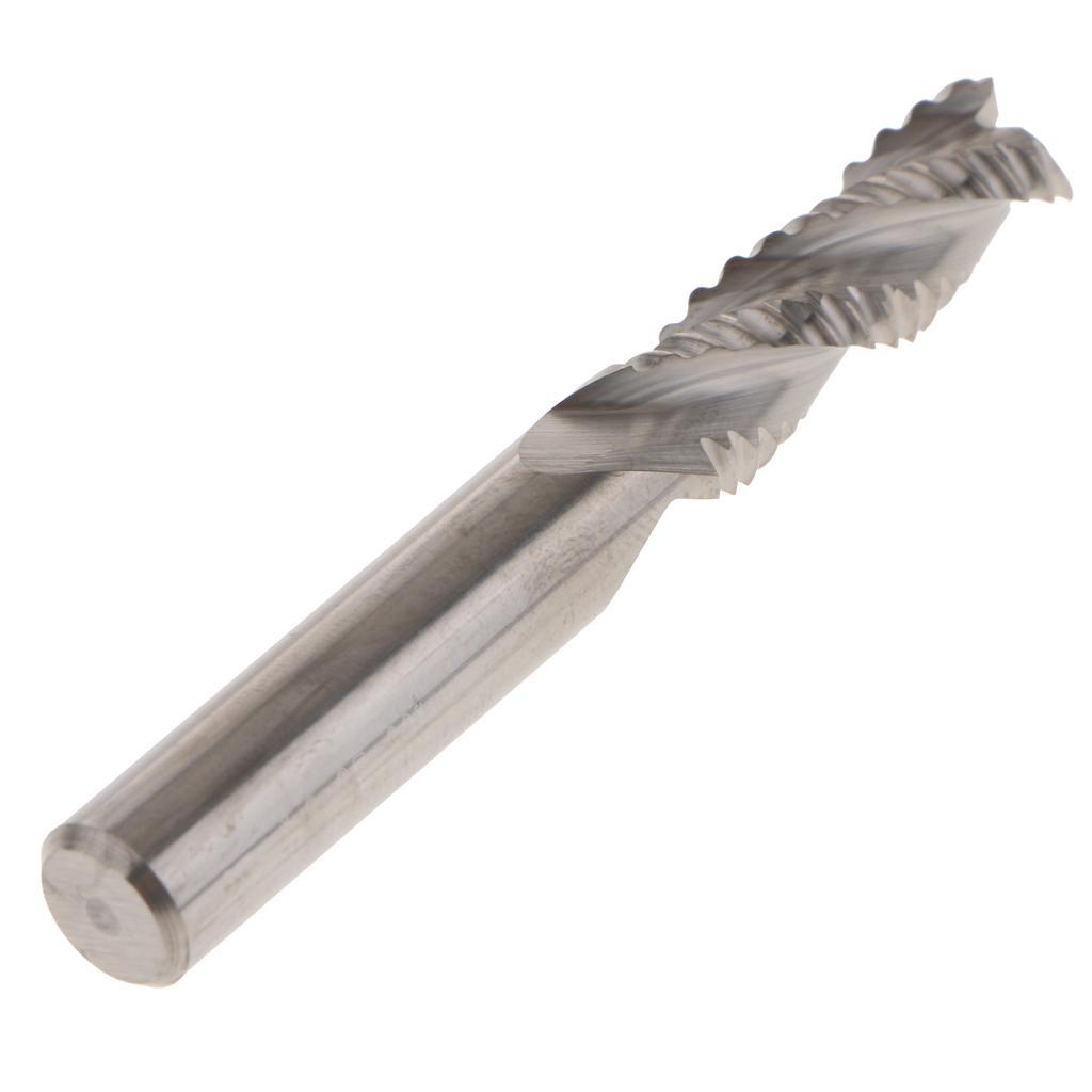 OZO-C450 8mm Titanium Coat Carbide 3-Flute End Mill Engraving Bits CNC Rotary Burrs Set Tool PCB Mould Plastic Fiber Carbon Fiber Hardwood