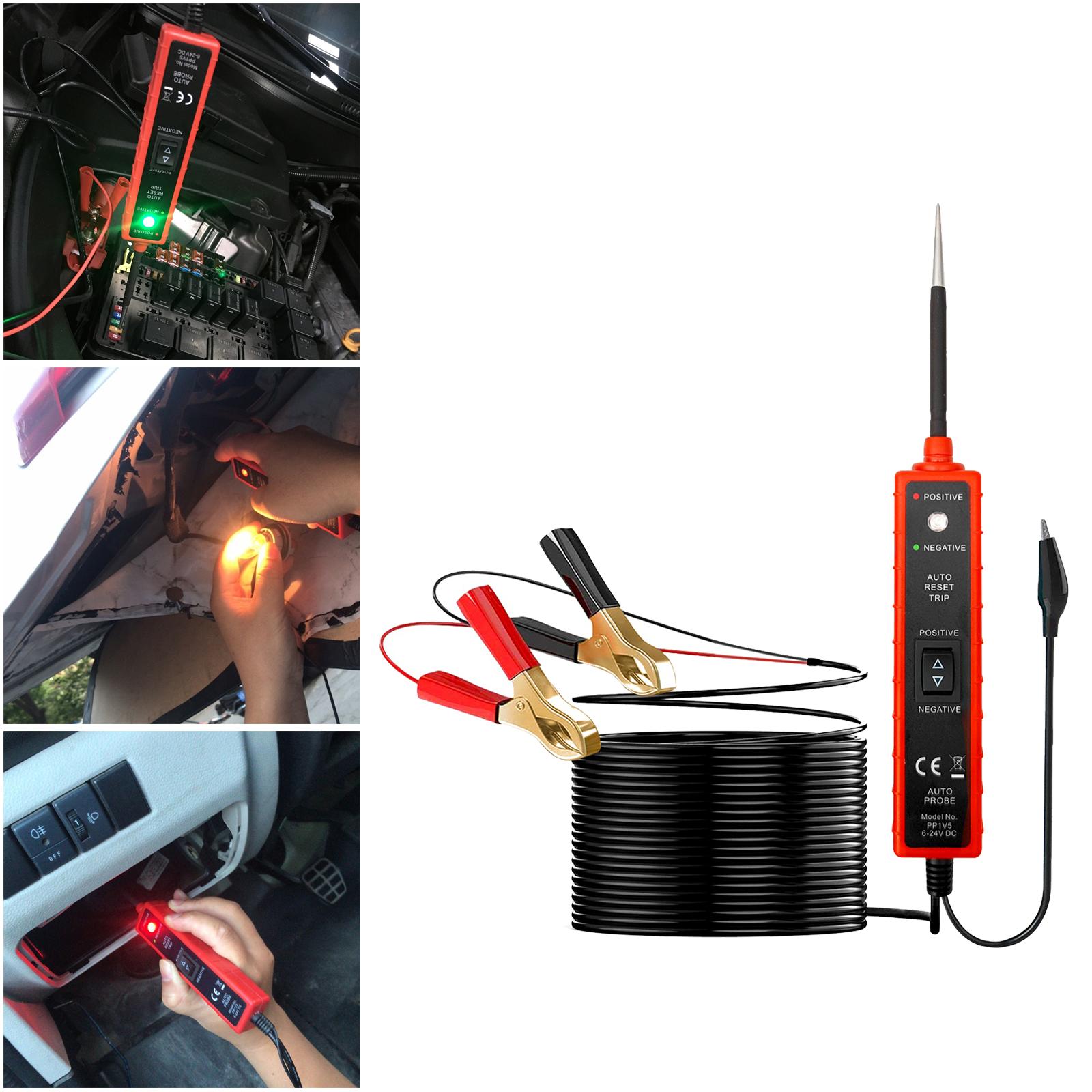 Power Probe 6-24V Car Electric Circuit Tester Diagnostic Tool Battery Tester