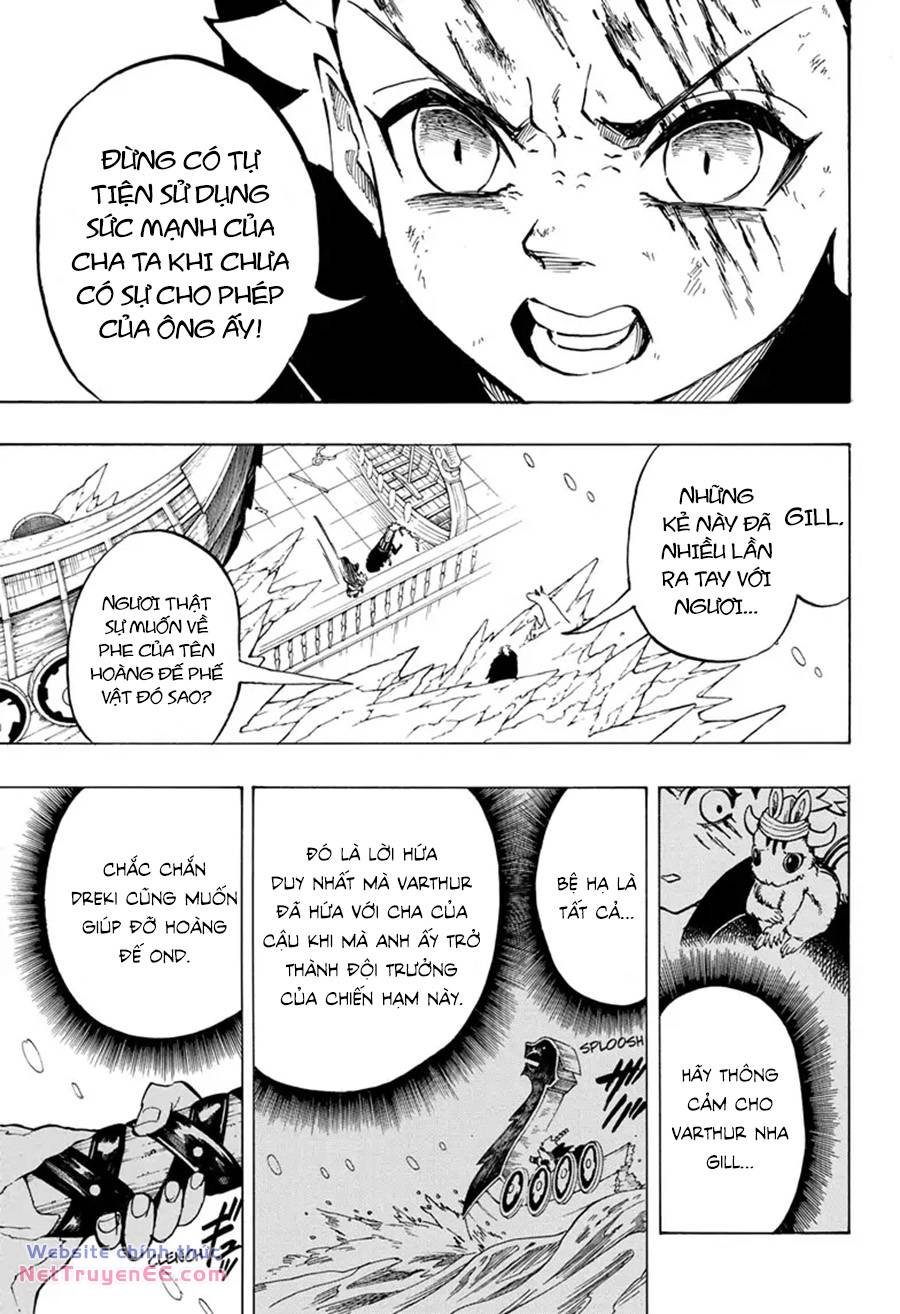 gill: "không ai có thể đánh bại ta khi ta dùng rìu!" chapter 19 13