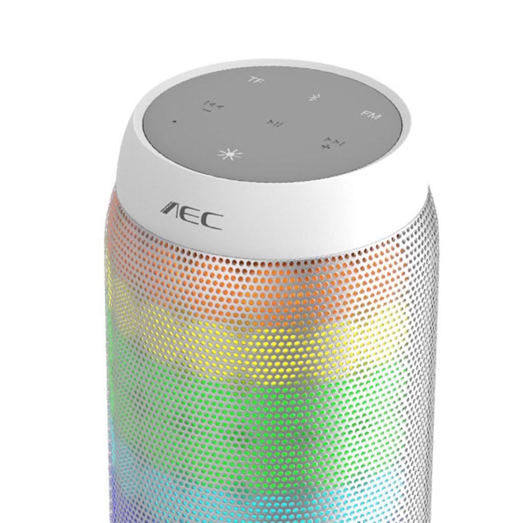 Wireless Portable Bluetooth Speaker with 6 Patterns Illuminated LED