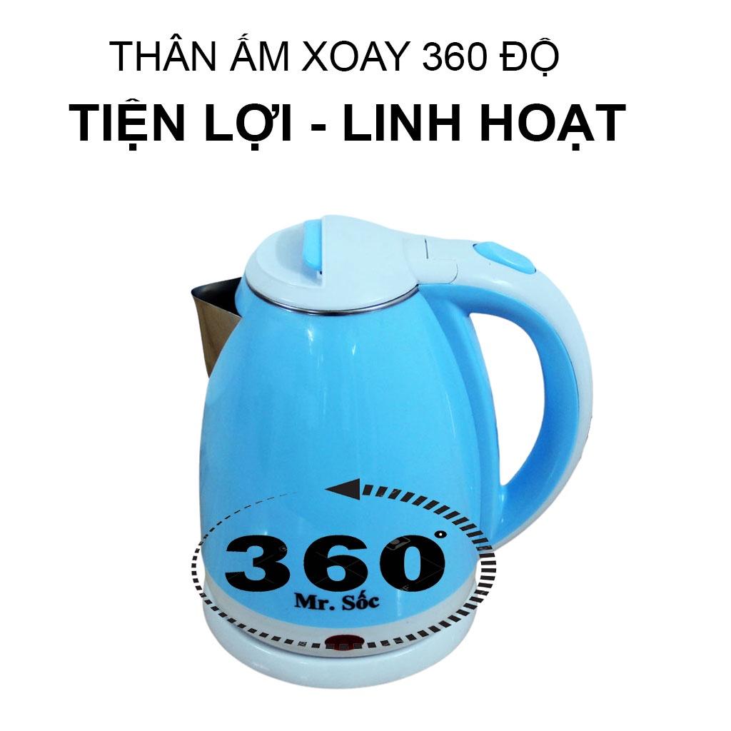 Ấm Đun Siêu Tốc Mr.Sốc(1.8L), Bảo Hành 12 Tháng, Hàng Chính Hãng - Mr.112