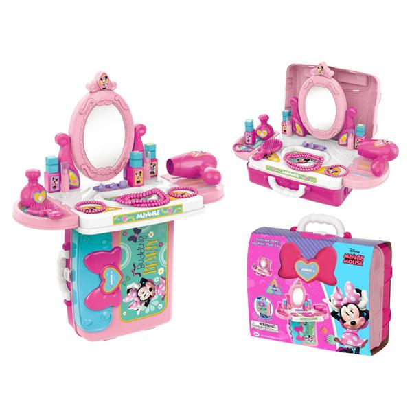 Đồ Chơi Trang Điểm Dáng Vali 3 Trong 1 Minnie - Sweet Heart SH10118