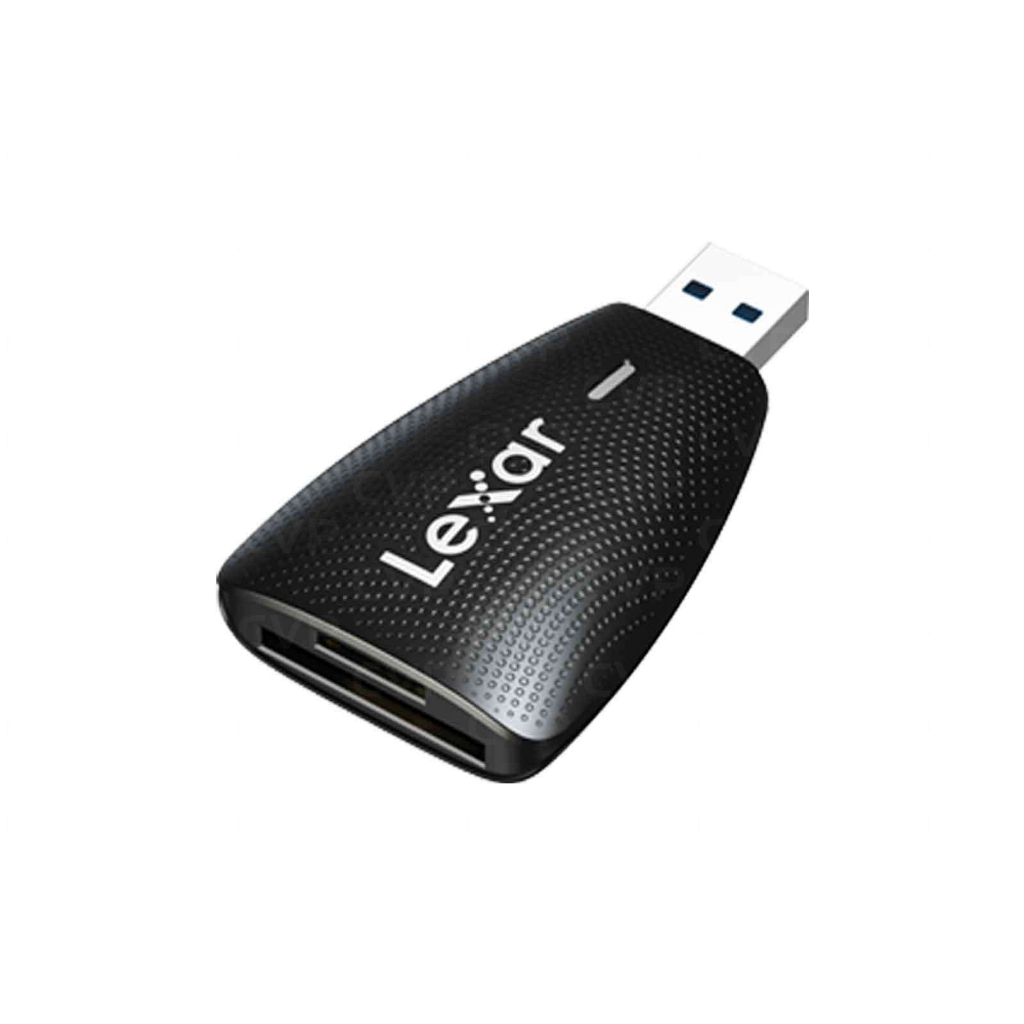 Đầu đọc thẻ 2 trong 1 USB 3.1 Lexar LRW450UB, tương thích thẻ SD/ microSD, tốc độ đọc lên đến 312Mb/s - Hàng chính hãng, Bảo hành 2 năm