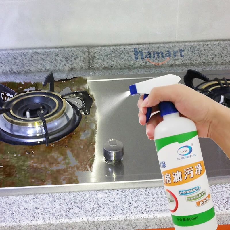 Chai Xịt Tẩy Dầu Mỡ Nhà Bếp Đa Năng LKB 500ml Nước Tẩy Dầu Mỡ Máy Hút Mùi Mặt Bếp Bồn Chậu