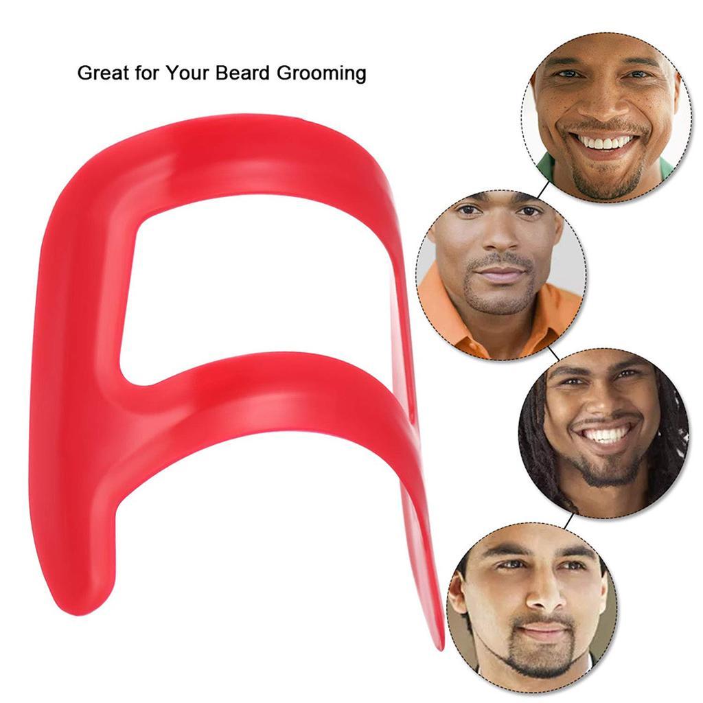 Neckline Beard Shaping Template Grooming Flexible Trimming Shaving Tool Kit