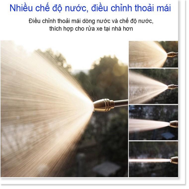 Vòi xịt nước rửa xe áp lực tạo bọt thanh nối dài bằng đồng