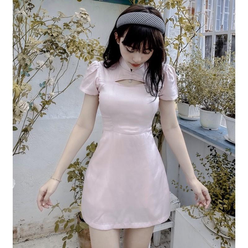 Váy cổ tàu Suki